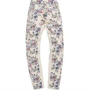 KITH Floral Bleaker Sweatpant — Ivory Multicolor